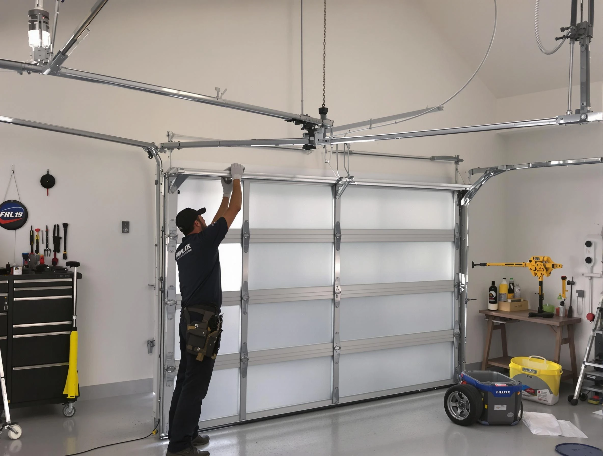 Ridgewood Garage Door Repair certified team performing precision garage door installation in Ridgewood