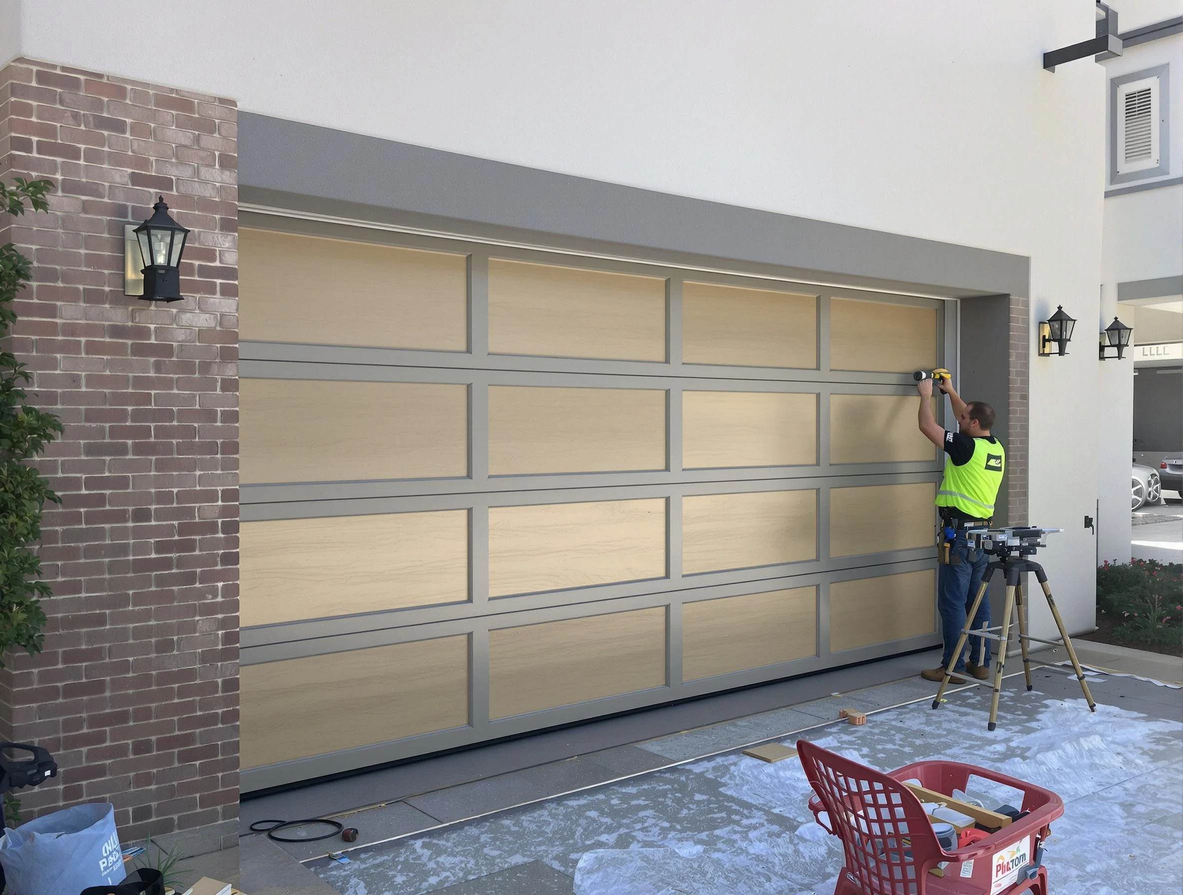 Garage door replacement service by Ridgewood Garage Door Repair in Ridgewood